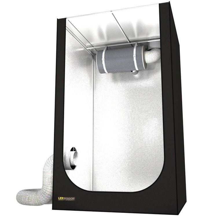 LEDWisdom GT80 Bitki Yetiştirme Kabini 80x80x180 cm